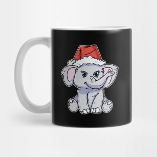 Christmas Elephant Mug